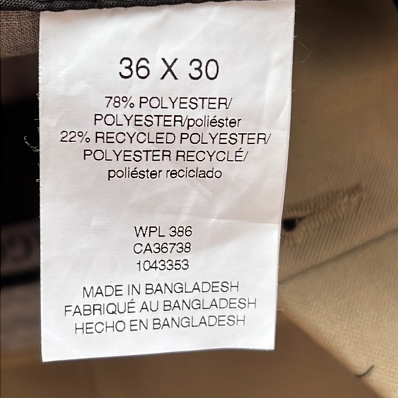 Worn once, dry cleaned Haggar Premium Stretch Stretch Pant Flat front 36x30 - Picture 6 of 9